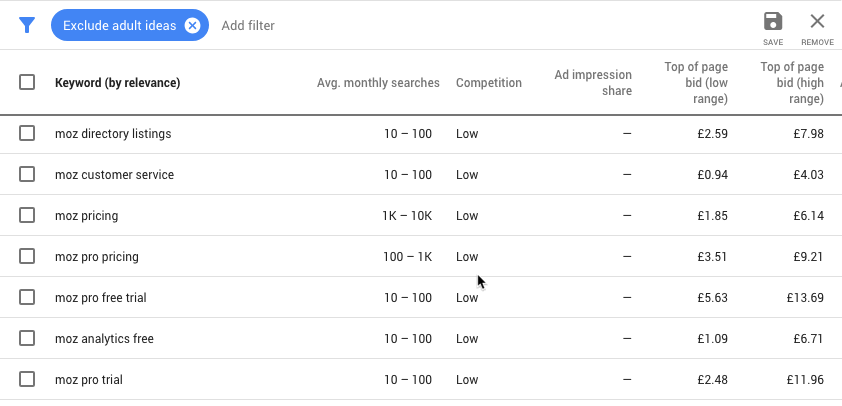 google-keyword-planner-filter